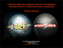 Tablet Screenshot of laserprice.fr